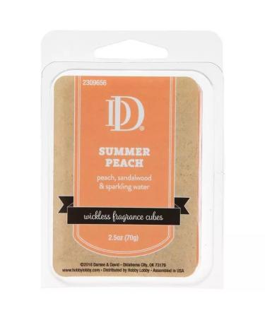 Generic Scented Wax Fragrance Melts Georgia Southern Summer Peach Soy Wax Cubes 2.5 oz for Home Warmer Electric Candle Air Freshener Spa Aroma Decor Gift and More