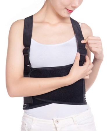 XL Rib Support Brace | Elastic Chest Wrap for Cracked/Fractured Ribs | Adjustable Breathable Binder Belt for Injury Protection - Buy Online on GoSupps.com