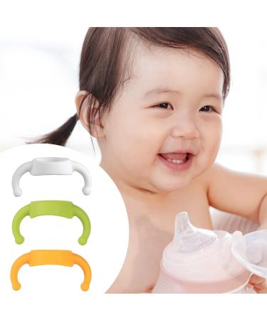 Buy Soft Silicone Baby Bottle Handles | Universal Grip for Wide Neck Baby Bottles | Enhance Feeding Comfort - Buy Online on GoSupps.com