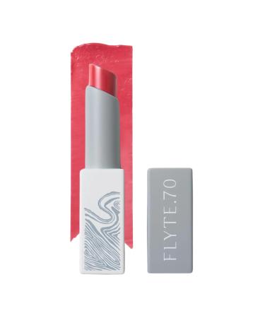 FLYTE.70 Pink Watermelon Lip Sheer Buildable Lip Balm Soft Shine Silky Smooth Application with Hyaluronate Vitamin E Squalene Coconut Oil High Impact Smoothes & Hydrates Makeup for Dry Lips (Kid)