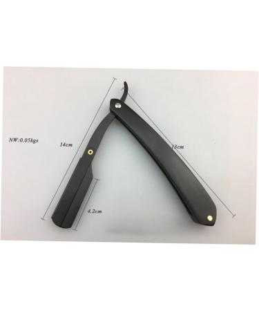 Beavorty Folding Razor - Premium Men's Shaving Tool with Wooden Handle | Eco-Friendly Bamboo & Metal Design for a Smooth Shave - Buy Online on GoSupps.com