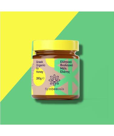 Symbeeosis Organic Greek Fir Honey - Rich in Trace Minerals Low Glucose for Glycemic Control - High in Polyphenols Phytonutrients Potassium Magnesium Phosphorus and Iron - Buy Online on GoSupps.com