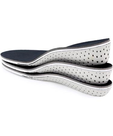 Gatuida Height Increase Insole - 4 Pairs Elevator Insert for Men & Women - Invisible Heel Lift for Elevated Comfort - Buy Online on GoSupps.com