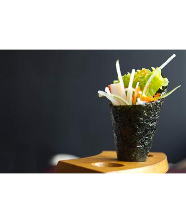 Premium Organic Roasted Seaweed Sushi Nori - 50 Full Sheets | Sprout Talk - Buy Online on GoSupps.com