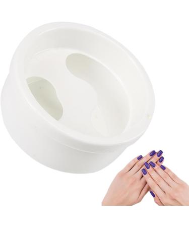 Bowl - Manicure Care Soak Bowl | Art Hand Wash Spa Tool Manicure Hand Bowl Nail Soaking Container Manicure Tool for Art Polishing Remover White - Buy Online on GoSupps.com