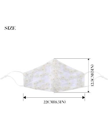 YBSHIN Lace Wedding Face Mask - Floral Print Adjustable Masquerade Mask for Women - B-Beige - International Shipping Available - Buy Online on GoSupps.com