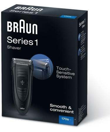 Buy Braun Series 1 Men's Electric Shaver 170s - Mains Operated with Long Hair Trimmer | Fast International Shipping - Buy Online on GoSupps.com