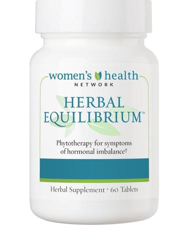 Herbal Equilibrium - 60 Tablets - Natural Menopause Relief Supplement for Hormonal Imbalance and Hot Flashes