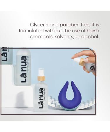 La Nua Toy Cleaning Mist - Fragrance-Free Alcohol-Free Body-Safe Cleaner for Sex Toys and Adult Toys Gentle Alternative to Baby Wipes Non-Toxic Sustainable Packaging Lavender Oil - Buy Online on GoSupps.com