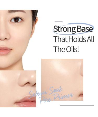 ETUDE HOUSE Sebum Soak Pore Primer 30ml - Long-Lasting Makeup Base with Sebum Control Effect - Matte Finish for Great Pore Coverage | Kbeauty - Buy Online on GoSupps.com