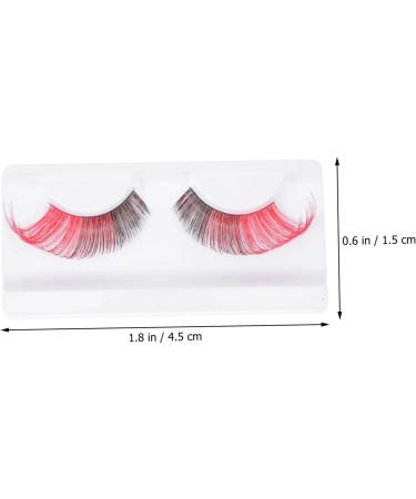 FRCOLOR 3Pairs halloween false eyelashes strip lashes vivid eyelashes Unique Fake Eyelashes Makeup Eyelashes fake lashes natural Performance Eyelashes decorate imported fiber Miss magnetic - Buy Online on GoSupps.com