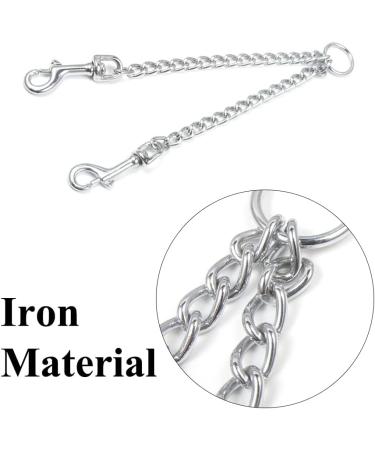 ChogHHzhee Metal Double Dog Leash Coupler Extension Dog Double Leash Pet Safety Rope Splitter for Walking Puppy Small Medium Large Dog - Buy Online on GoSupps.com