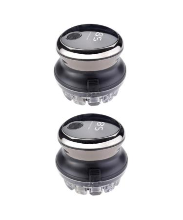 Housoutil 2 Sets Clipper Rechargeable for Men Mens Face Trimmer Mens Electric for Men Clipper Home Barber Kit Head Self Cordless Clippers Abs Man