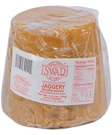 Swad Indian Kolhapuri Jaggery - 4.4 Pounds - Buy Online on GoSupps.com