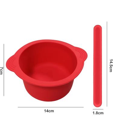 3-Pack Non-Stick Wax Warmer Replacement Bowls & Spatulas - Ideal for Hair Removal & Depilation - Buy Online on GoSupps.com