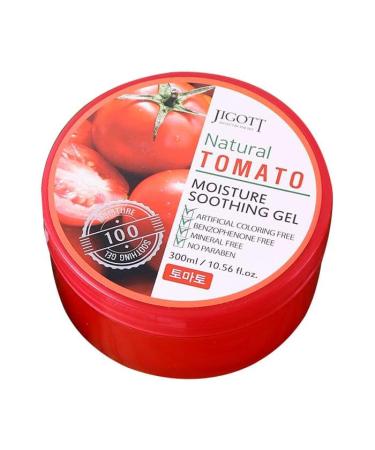 Natural Tomato Moisture Soothing Gel 300ml/10.56 fl.oz - Artificial Coloring Fee Benzophenone Free Mineral Free No Paraben (Tomato)