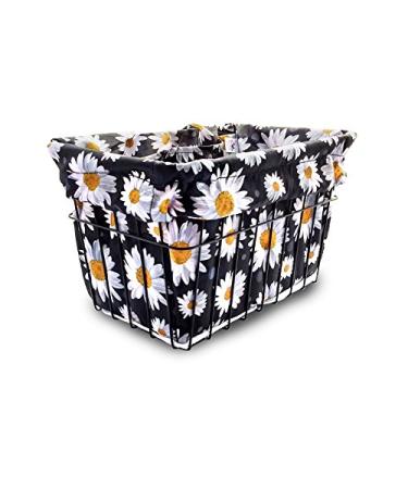 Cruiser Candy Bicycle Basket Liner Love Daisy