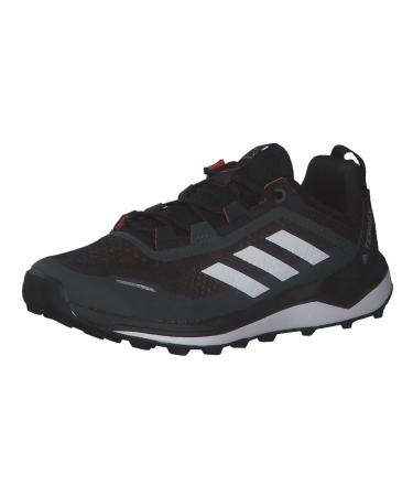 adidas Unisex Kids Terrex Agravic Flow Primegreen Trail Running Trail Running Shoes 38 2/3 EU Core Black Crystal White Solar Red