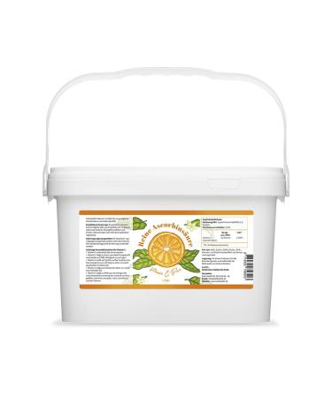 Vitamin C pure 5kg - vitamin C powder - pure ascorbic acid - 5000 days stock x 1000mg highly dose - with measuring spoon - vegan - premium quality