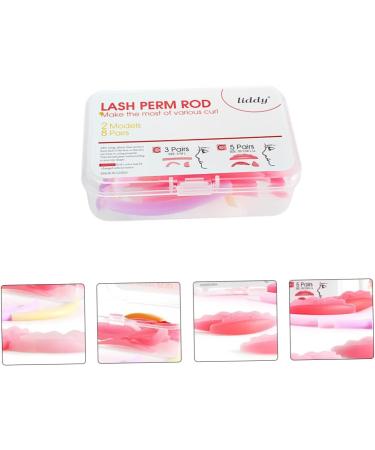 8 Pairs Silicone Eyelash Perming Pads - Hot Eyelashes Grafting & Curling Shields | Perfect for Extensions & Perming - 8.6x5.4cm - Buy Online on GoSupps.com