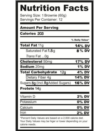 Galaxy Protein Brownie | 14G Protein | Low Carb Keto Snack | Low Sugar | Non GMO | Low Calorie Dessert - 12 Count - Buy Online on GoSupps.com