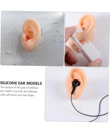 Healifty 4 Pcs Silicone Earrings Ear Piercing Jewelry Set - Soft Ear Models for Piercing Simulation - Human Body Ear Models - Assorted Colors - Buy Online on GoSupps.com