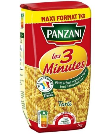  Epicerie sal e PANZANI - Quick Cooking Torti 1kg - Pack of 4 - Buy Online on GoSupps.com