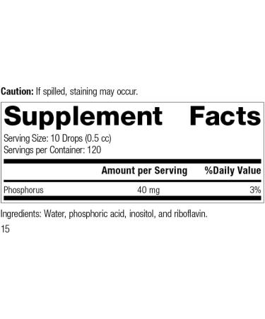 Standard Process Phosfood Liquid Bone Health Phosphorus Supplement (2 fl. oz.) - Buy Online on GoSupps.com