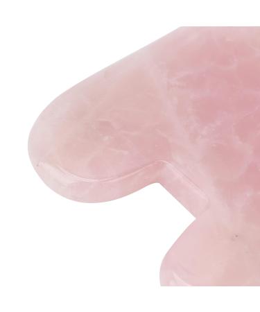 Shop Gua Sha Board | Rose Quartz Anti-Wrinkle Scraping Board for Beauty & Relaxation - Ideal for Home & Salon - Buy Online on GoSupps.com