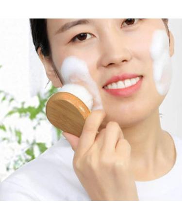 Shop Wooden Facial Brush - Soft Manual Cleansing Brush for Pore Cleaning | International Shipping - Buy Online on GoSupps.com