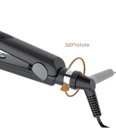 Professional Keratin Hair Straightener 1.25" Flat Iron | Instant Heat Dual Voltage Auto Shut Off - Elevate Your Hair Styling Globally - Buy Online on GoSupps.com