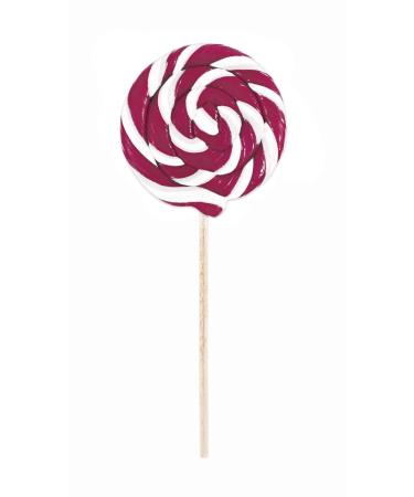 Handmade Raspberry Lollipops - Round 25g Set of 8 | International Shipping Available - Buy Online on GoSupps.com