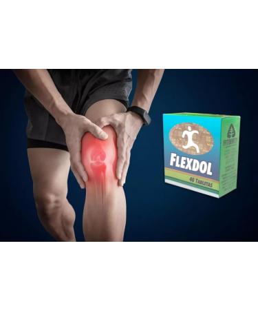 Flexdol Joint Support - 100% Natural Arthritis Relief - Original Green Formula for Joint Health - International Shipping Available - Buy Online on GoSupps.com