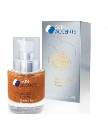 Inspira Skin Accents Magic Glow Golden Tan Booster accelerates the natural tanning process when sunbathing - makes sun-stressed skin delicate