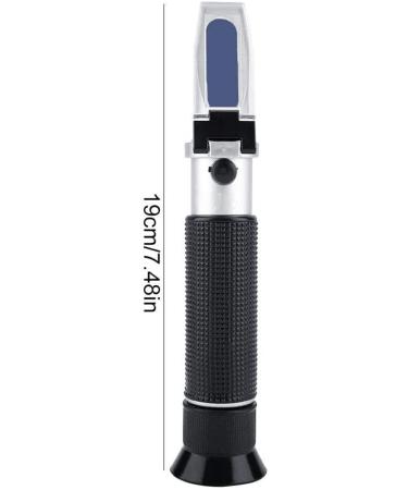 0-100% Salinity Refractometer Handheld Salinometer Sea Water Salt Concentration Tester Meter with Automatic Temperature Compensation for Seawater and Marine Fishkeeping Aquarium - Buy Online on GoSupps.com