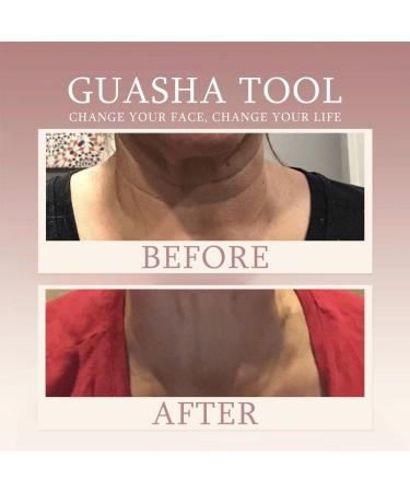 DEAYOKA Gua Sha Tool - Traditional Asian Beauty Secret for Skin Rejuvenation in Silver - Buy Online on GoSupps.com