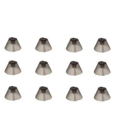 12 Counts GN Resound Sure Fit Hearing Aid Tulip Domes For Standard Receiver BTE Hearing Amplifier With Carry Case