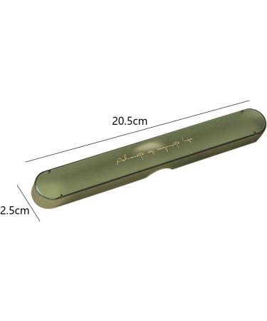 Milageto 6x Travel Toothbrush Case | Portable Toothbrush Storage Box with Lid | Ideal for Camping & International Travel - Buy Online on GoSupps.com