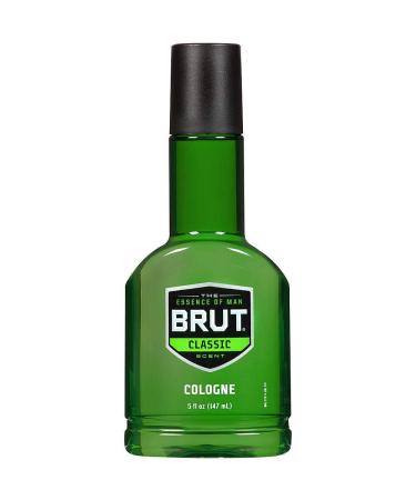 Brut Classic Scent Cologne 5 Ounce (145ml) (3 Pack) 5 Fl Oz (Pack of 3)