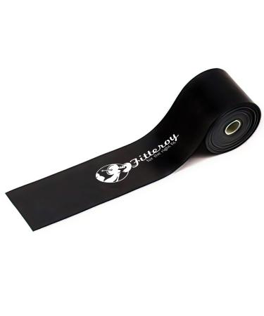 WOD Floss Compression Band for Mobility and WOD Recovery Through Muscle Compression Tack and Flossing Black Regular Strength 1 Roll Pack