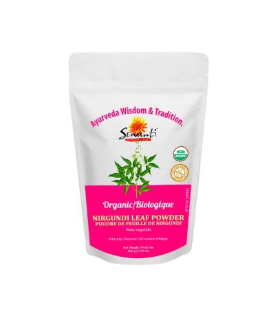 Sewanti Organic Nirgundi Leaf Powder 200g/Vitex Negundo/NPN 80116695/ For Joints Health/Menstrual Pain