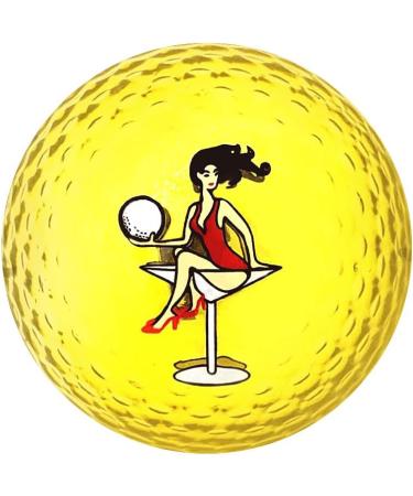 Navika Golf Balls - Golf Chicks Combo 6 Pack - Golfaholic Women's Golf Course Must-Have - Buy Online on GoSupps.com