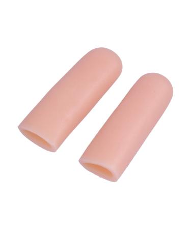 2 Pc Toe Corn Protectors Caps Toe Corn Covers Toe Sleeve 1.5*5cm