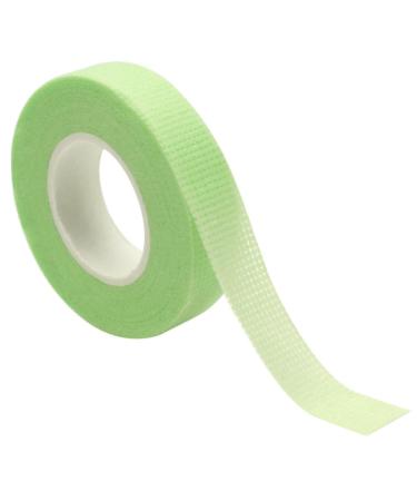 MAGICLULU 1 Roll Non-woven Fabric Eyelash Tape for Lash Extensions Adhesive Eyelash Tape Lash Extension Supplies Lash Supplies Green Lash Tape Makeup Artist Must Haves Breathable 5.5x1.2cm Green 2