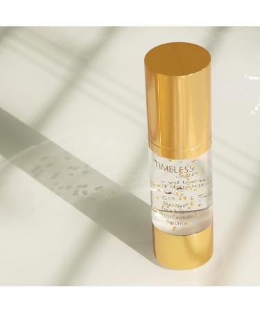 Timeless by AVANI Nutritive Face & Eye Micro Capsule Serum with Dead Sea Minerals & Plant Extracts | Vitamin A, C & E | Smooth & Hydrating Formula - 1 fl. oz - Buy Online on GoSupps.com