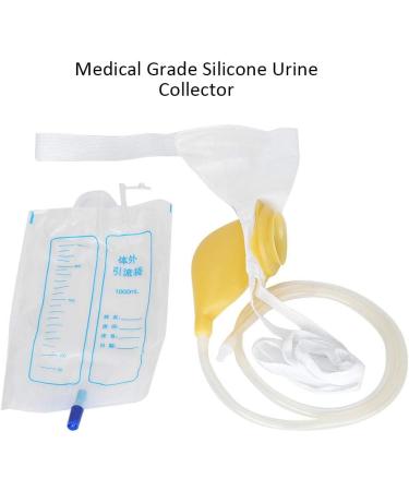 Portable Urinal Bag - Wearable Silicone Urine Collector for Elderly Latex Spill Proof Ideal for Urinary Incontinence - Buy Online on GoSupps.com