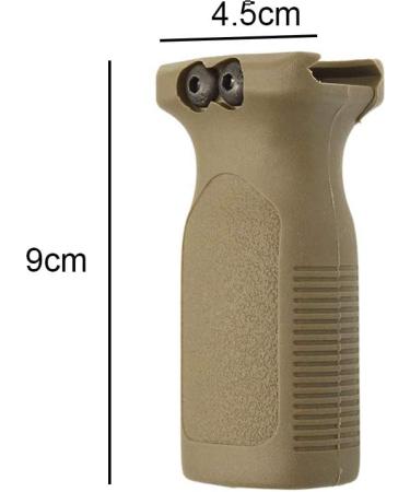 Seuly Universal Vertical Front Handle - Ergonomic Angled Nylon AFG1 for 20mm Picatinny Rail System | Best Handle Accessories for Optimal Performance - Buy Online on GoSupps.com