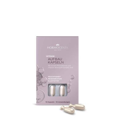 Hormocenta INTENSE RESTORING CAPSULES - Intensive elixir with vitamin- complex A and E and pure peach kernel oil - Pack of 10 capsules.