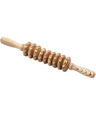 Sakamura Wooden Massage Tool | Multi-Purpose Body Shaping Stick for Fascia Cellulite & Muscle Relief - Buy Online on GoSupps.com