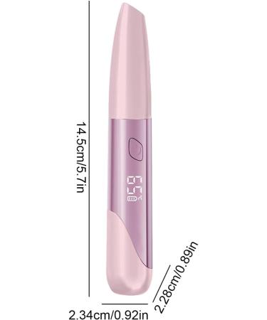 Eyelash Heat Curler - Naturally Curling Eye Lashes Wand with Type-C Charging Cable and Brush Lashes Heating Wand Long-Lasting 380mAh Battery for Women Pink - Buy Online on GoSupps.com